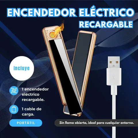 LUXFIRE - Encendedor Eléctrico Recargable
